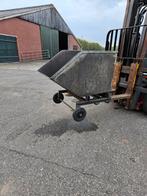 Kiepbak kantelbak spanenbak 250 liter, Zakelijke goederen, Machines en Bouw | Heftrucks en Intern transport, Voorzetapparatuur