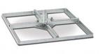 Bente tegelvoet 4x30x30 frame badverzinkt zonder mast, Ophalen of Verzenden, Nieuw