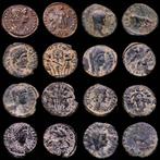 Romeinse Rijk. Lot comprising of 8 Late Roman Empire coins