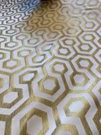 san leucio - luxe gouden damast art deco bamboebos, Antiek en Kunst