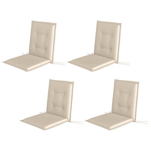TRUUSK 4-delige Set Zitkussens 108 X 50 X 5 Cm Stoelkussens, Tuin en Terras, Overige Tuin en Terras, Nieuw, Verzenden