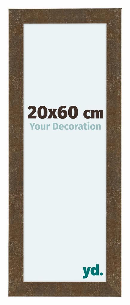 Fotolijst 20x60 cm - Goud Antiek - MDF - Como, Huis en Inrichting, Woonaccessoires | Lijsten, Nieuw, Verzenden