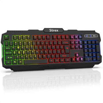 Strex Gaming Toetsenbord met LED RGB Sfeerverlichting - beschikbaar voor biedingen