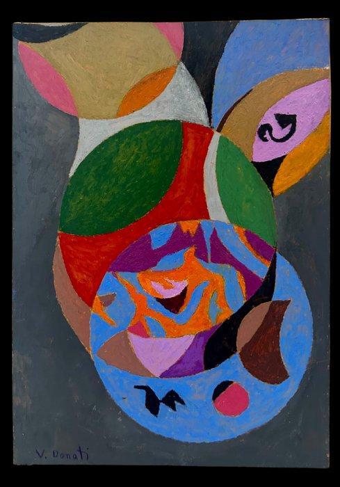 Valeriano Donati (1935-2017) - Spirali di vetro, Antiek en Kunst, Kunst | Schilderijen | Klassiek