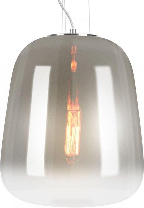 Tweedekans | Leitmotiv - Hanglamp Cone - Rookgrijs, Huis en Inrichting, Lampen | Hanglampen, Zo goed als nieuw, Ophalen of Verzenden