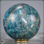 Eerste kwaliteit AAA++ Intense blauwe apatiet Bol- 2005.72 g