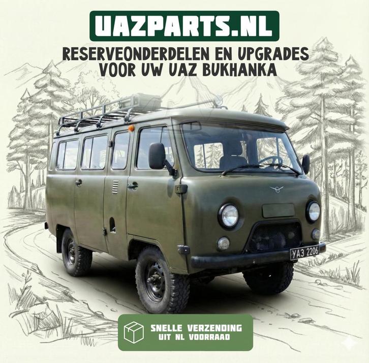 UAZ Bukhanka 452 onderdelen &amp; upgrades – Grote voorraad., Auto-onderdelen, Overige Auto-onderdelen, Nieuw, Oldtimer onderdelen