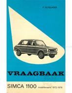 1972-1976 SIMCA 1100 VRAAGBAAK NEDERLANDS