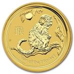 Gouden Lunar II - 1/20 oz 2016 Year of the Monkey, Verzenden, Losse munt, Goud