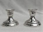 Kandelaar (2) - .925 zilver - C Bos en Zoon