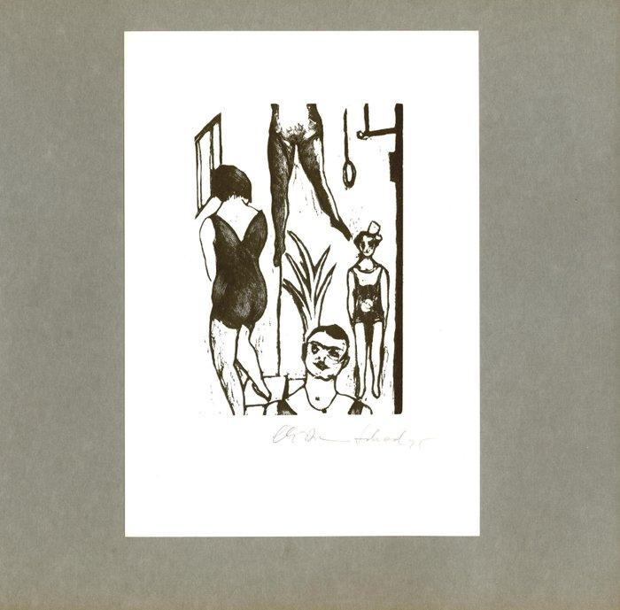 Christian Schad (1894-1982) - Varieteprobe, Antiek en Kunst, Antiek | Overige Antiek