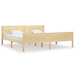Bedframe Grenenhout 200x200 | Retourdeal 55% Korting, Bruin, Ophalen of Verzenden, Overige maten, 200 cm