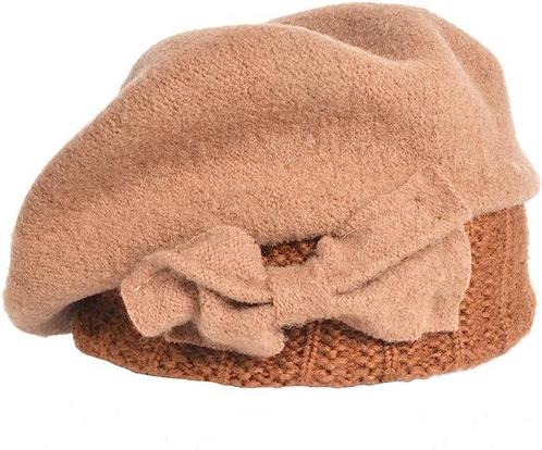 Stijlvolle Wollen Baret voor Dames - One Size - Klassieke, Kleding | Dames, Hoeden en Petten, Nieuw, Verzenden