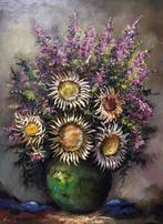 Bruno Fuchs (XX) - Blumenstillleben in Vase, Antiek en Kunst