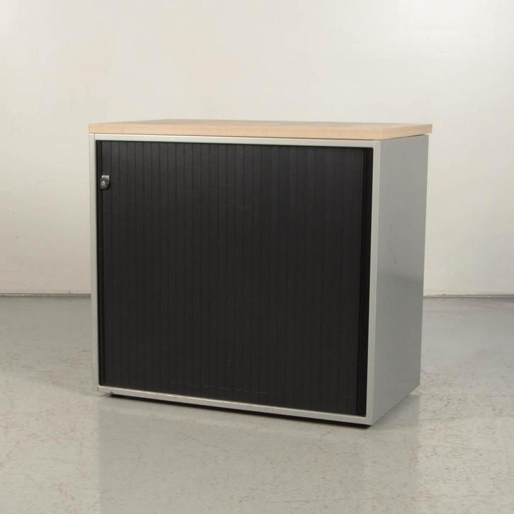 Roldeurkast Ahrend - Aluminium - 74 x 80 cm - Topbladkleur, Huis en Inrichting, Kasten | Roldeurkasten en Archiefkasten, Ophalen of Verzenden