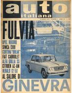 1963 AUTO ITALIANA MAGAZINE 11 ITALIAANS, Nieuw, Author