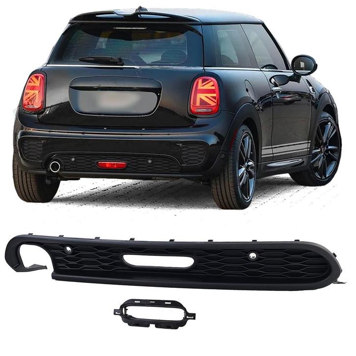 Diffusor Mini Cooper One D F55 F56 F57 14-20 JCW Bumper, Auto-onderdelen, Carrosserie en Plaatwerk, Ophalen of Verzenden