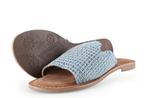 Lazamani Slippers in maat 40 Blauw | 10% korting, Kleding | Dames, Schoenen, Slippers, Lazamani, Zo goed als nieuw, Verzenden