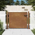 vidaXL Poort 105x80 cm cortenstaal, Tuin en Terras, Verzenden, Nieuw