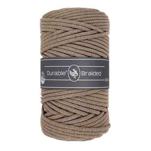 Durable Braided - 343 Warm Taupe, Hobby en Vrije tijd, Breien en Haken, Nieuw, Verzenden