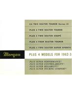1962-1963 MORGAN PROGRAMMA BROCHURE ENGLISH, Boeken, Auto's | Folders en Tijdschriften, Nieuw, Author