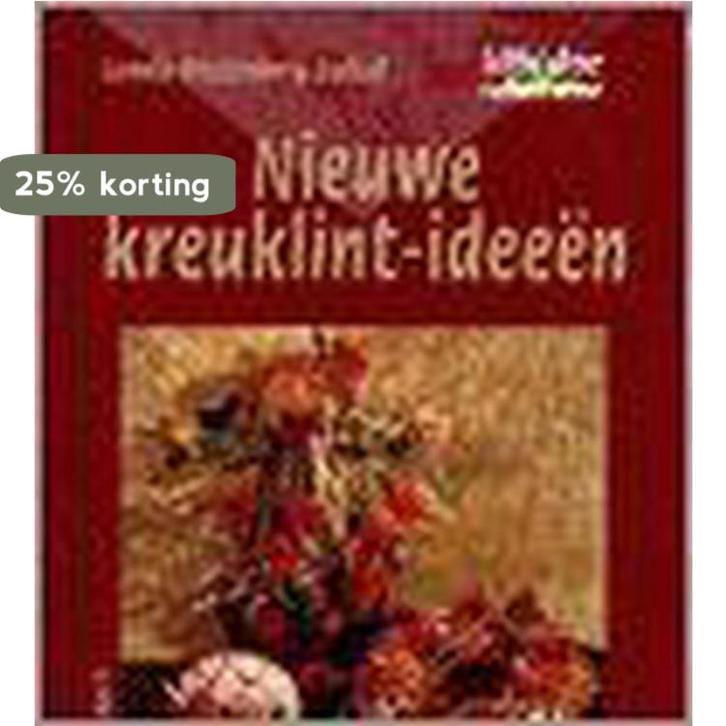 Nieuwe kreuklint-ideeen / Kijk & doe hobbyserie, Boeken, Hobby en Vrije tijd, Gelezen, Verzenden