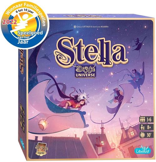 Stella - Dixit Universe | Libellud - Gezelschapsspellen, Hobby en Vrije tijd, Gezelschapsspellen | Bordspellen, Nieuw, Verzenden