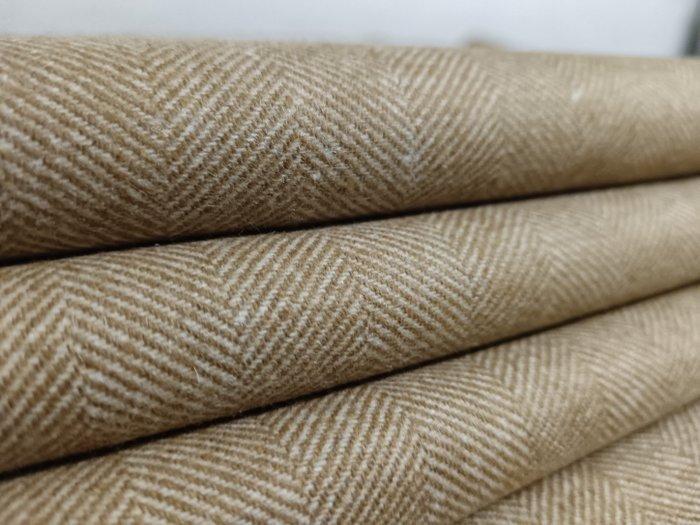 Puur ongereinigde gekaarde scheerwol maat 6x1,50 m - Textiel, Antiek en Kunst, Antiek | Kleden en Textiel