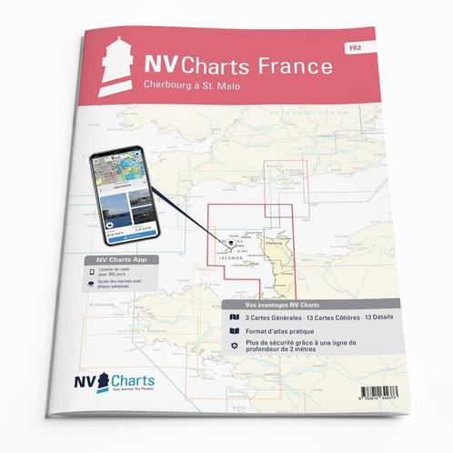 NV. Atlas FR2 La Manche deel 2, Watersport en Boten, Navigatiemiddelen en Scheepselektronica, Ophalen of Verzenden
