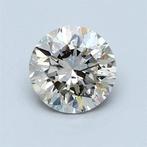 1 pcs Diamant  (Natuurlijk)  - 1.00 ct - Rond - J - P1 -, Sieraden, Tassen en Uiterlijk, Edelstenen, Nieuw