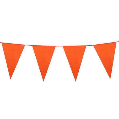 Oranje Slingers XL 10m, Hobby en Vrije tijd, Feestartikelen, Nieuw, Verzenden