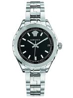 Versace V12020015 Hellenyium GMT dames horloge, Overige merken, Staal, Staal, Verzenden
