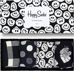 Happy Socks Black & white giftbox - Maat 41-46, Verzenden, Nieuw