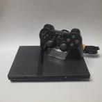 Zwarte Playstation 2 + Originele Controller, Spelcomputers en Games, Spelcomputers | Sony PlayStation 2, Ophalen of Verzenden