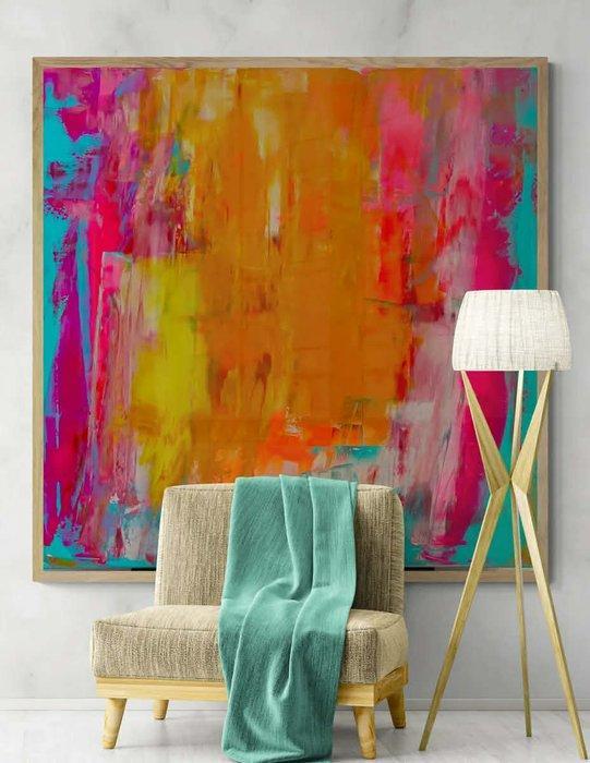 Giogia fl - I Won’t Give Up -XL -, Antiek en Kunst, Kunst | Schilderijen | Modern