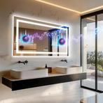 LED Badkamerspiegel 120×60 – Dimbaar, Anti-Fog en Speaker, Verzenden, Nieuw