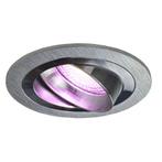 Zigbee smart Inbouwspot Zilver 4.7W | Rond | 80 mm, Ophalen of Verzenden, Nieuw, Plafondspot of Wandspot, Led