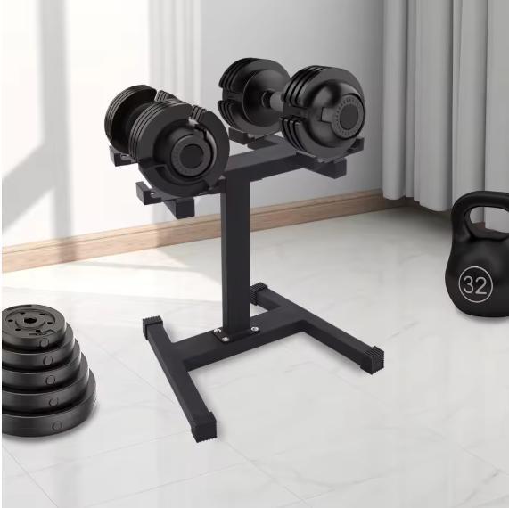 Verstelbare Halterstandaard – Stalen Dumbbellrek 136 kg, Sport en Fitness, Fitnessmaterialen, Nieuw, Verzenden