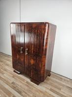 Credenza - Dubbele Art Deco credenza in mahonie uit de jaren