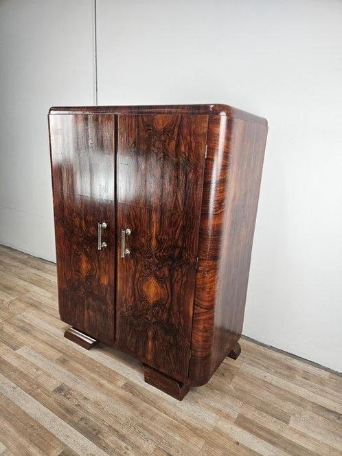 Credenza - Dubbele Art Deco credenza in mahonie uit de jaren, Antiek en Kunst, Kunst | Designobjecten