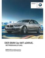 2016 BMW 3 SERIE EDRIVE INSTRUCTIEBOEKJE DUITS