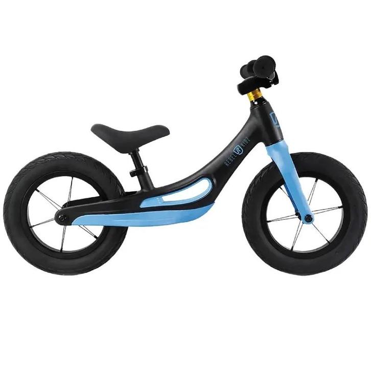 Rebel Kidz Aluminium Loopfiets Zwart-Blauw (Actie), Kinderen en Baby's, Speelgoed | Buiten | Voertuigen en Loopfietsen, Nieuw