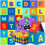 Puzzelmat 86 delig met getallen en letters Multicolor, Hobby en Vrije tijd, Verzenden, Nieuw