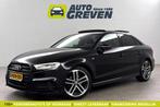 Audi A3 35 TFSI S-Line 150PK Pano LED Carplay Virtual Clima., Automaat, Zwart, Nieuw, Sedan