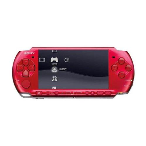 Sony PSP 3000 radiant red (nieuwe behuizing), Spelcomputers en Games, Spelcomputers | Sony PSP, Verzenden
