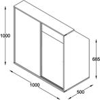 2dekans | VDD - Kledingkast schuine wand zolder slaapkamer, Huis en Inrichting, Kasten | Overige, Ophalen of Verzenden, Zo goed als nieuw