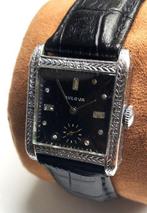 Bulova - Art Deco (14k rolled white gold plate) - Zonder, Sieraden, Tassen en Uiterlijk, Horloges | Heren, Nieuw