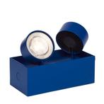 Mawa Wittenberg 4.0 Druff Tafellamp LED 2-lichts, blauw - 38, Huis en Inrichting, Lampen | Tafellampen, Verzenden, Nieuw