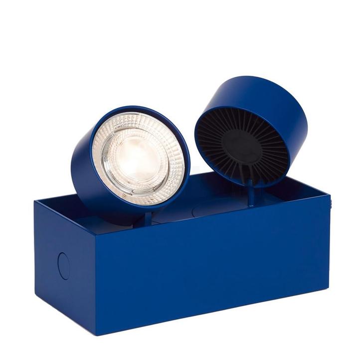 Mawa Wittenberg 4.0 Druff Tafellamp LED 2-lichts, blauw - 38, Huis en Inrichting, Lampen | Tafellampen, Nieuw, Verzenden