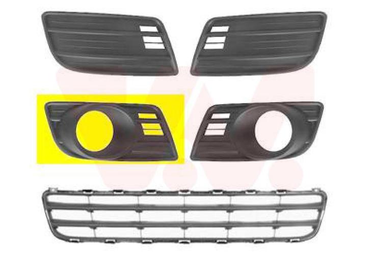 BUMPER GRILL VOOR SUZUKI SWIFT 2005-2010 7175172K105PK, Auto-onderdelen, Carrosserie en Plaatwerk, Nieuw, Ophalen of Verzenden